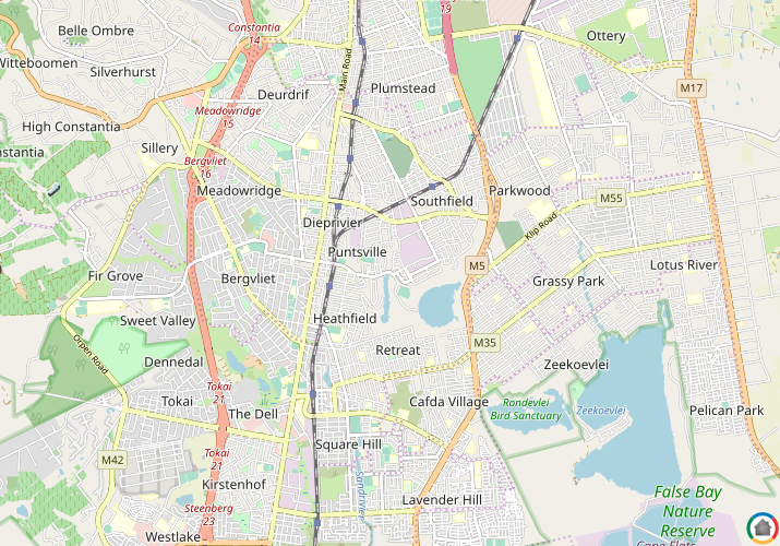 Map location of Elfindale
